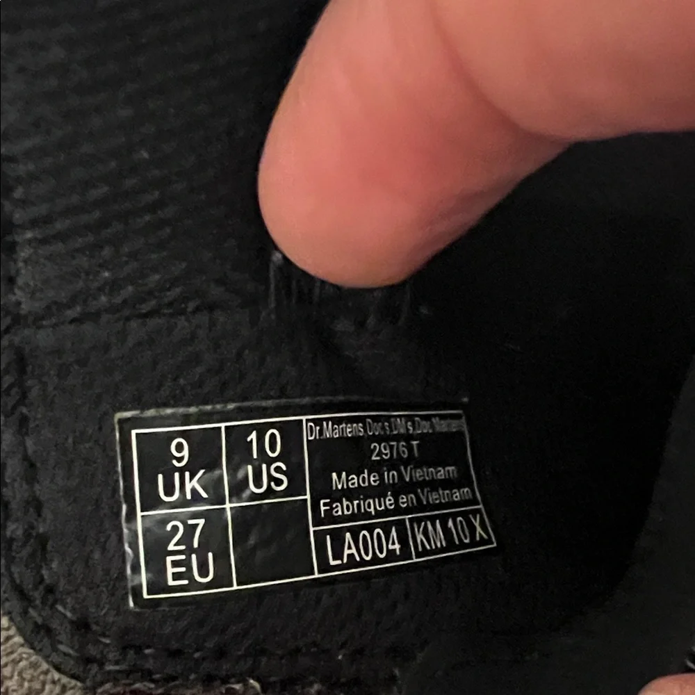 Dr. Martens Dark Brown Leather Ankle Boots - Picture 5 of 5